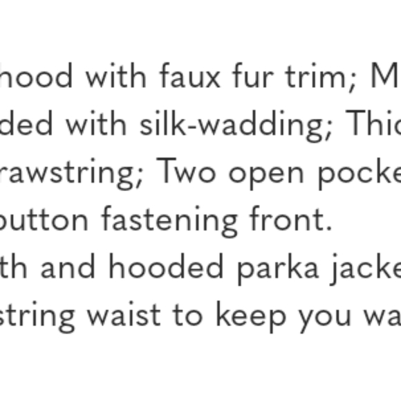 Women's Fleece lined parka coat with detachable hood size xl NEW WITH TAGS! - Picture 6 of 14